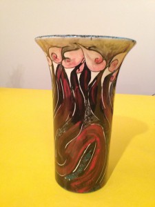 hand painted fired twice bisque $75